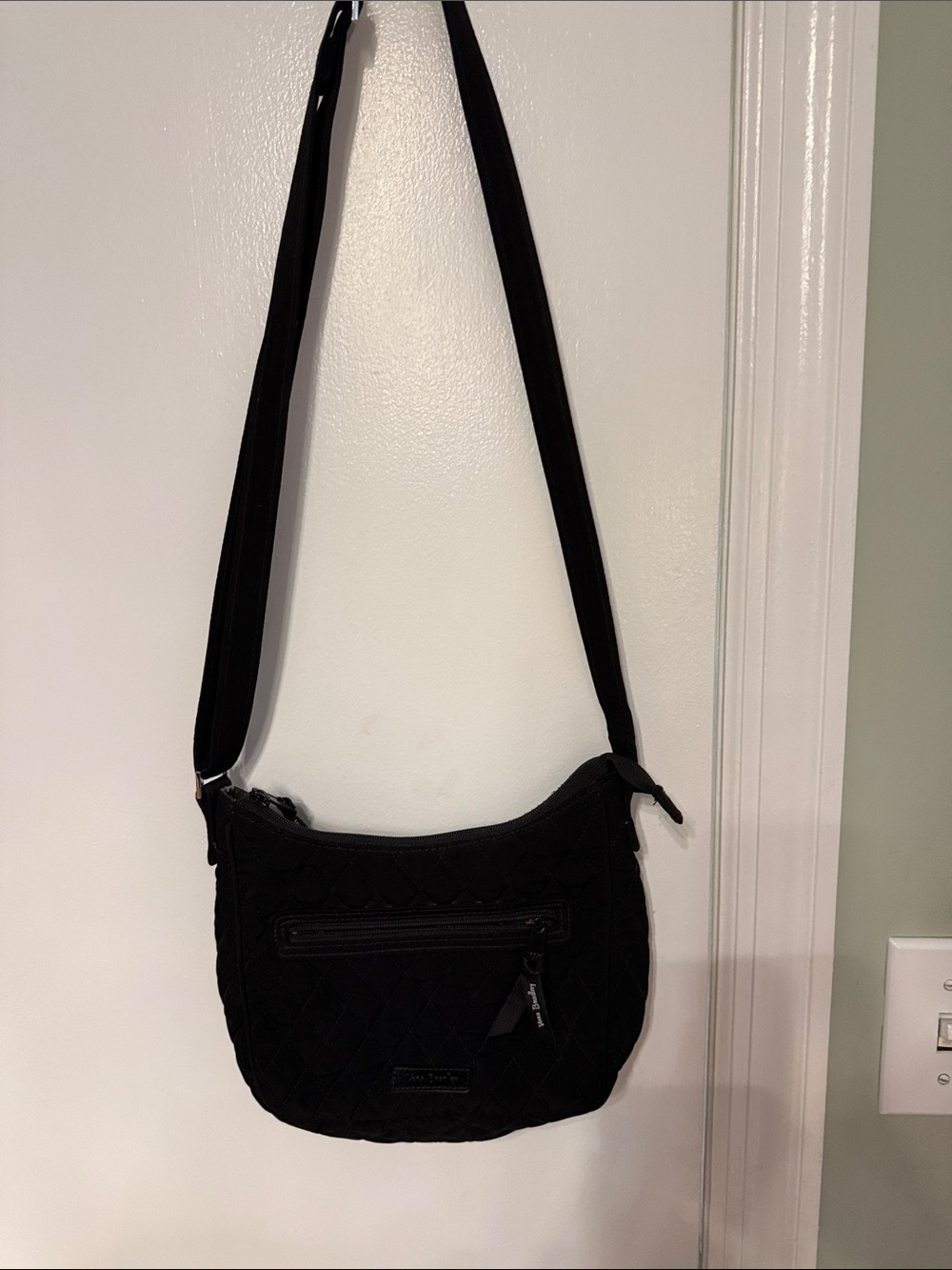 Vera Bradley Black Quilted Crossbody Bag